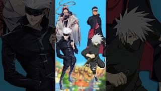 Gojo and sukuna vs Kakashi&obito