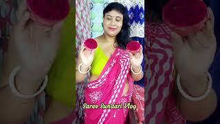 Who Wants to Eat Pink Dragon Fruit ?  Bengali Boudi Vlog Saree    @SareeSundariVlog1234