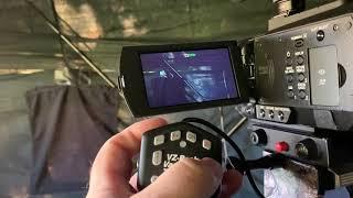Sony HXR-NX80 with Wired Remote Control for One Hand Operation