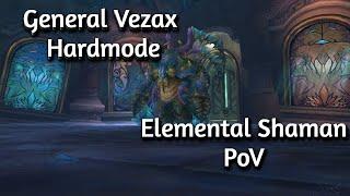 General Vezax HARDMODE Elemental Shaman PoV #classic #worldofwarcraft #wotlk #ulduar #ele