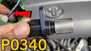 P0340 Camshaft Position Sensor Circuit Malfunction  Symptoms  Causes  Solution  location