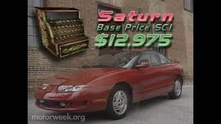 Motorweek 2000 Saturn SC2 3-Door Coupe Road Test