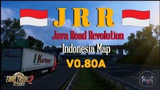 ETS2 1.50  JRR Java Road Revolution - Indonesia Map V0.80a  LOGITECH G29 GAMEPLAY