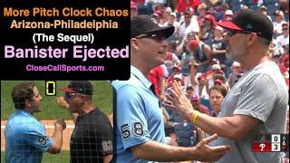 E94 - Balk & Pitch Clock Violation in Philly Prompt Jeff Banisters Ejection for Arguing the Rule