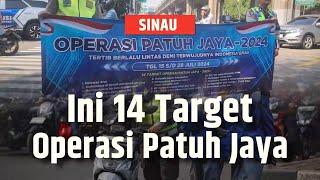 Polisi Gelar Operasi Patuh Jaya 2024 Sasar 14 Pelanggaran Ini  SINAU