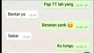 Prank text minta pap TT susu ke pacar