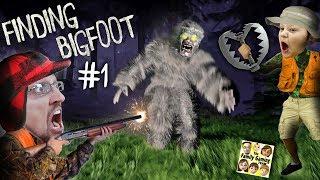 FINDING BIGFOOT GAME  Caught on Tape by FGTEEV  Mission Catch & Trap FUNNY GAMEPLAY #1