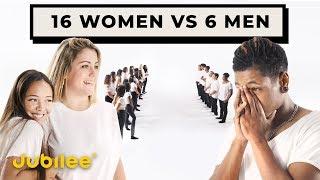 16 Women Compete for 6 Men  Versus 1