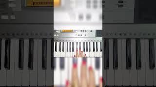 piano short of janab dekhiye barish sath laye hai #shorts #pianocover #pianotutorial  #youtubeshorts