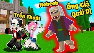 MỀU PHÁT HIỆN ÔNG GIÀ QUÁI DỊ BÊN SUỐI NƯỚC NÓNG TRONG MINECRAFT*REDHOOD 24 GIỜ TRỐN TÌM CÙNG ÔNG KẸ