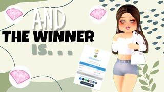 AND THE WINNER IS . . . NEW GIVEAWAY AT END  Royale High Giveaways