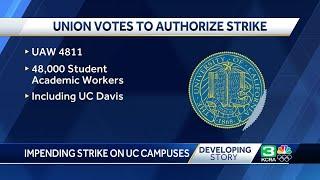 UC academic workers vote to strike in wake of campus protests