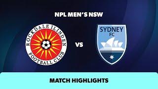 NPL Mens NSW Round 14 Highlights – Rockdale Ilinden v Sydney FC