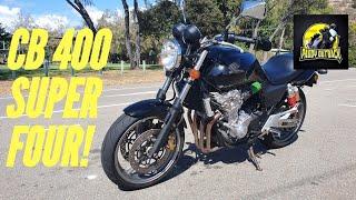 Honda CB400 Super Four Review 2009 I LOVE this thing