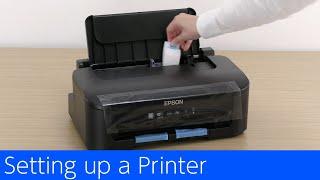 WF-M1130 - Setting Up a Printer