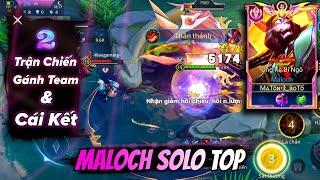 Maloch S3 2024  MALOCH ĐI TOP FULL ĐAME VS ALLAIN - ZUKA  2 TRẬN CHIẾN SIÊU GÁNH TEAM & CÁI KẾT