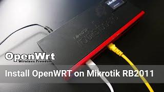 OpenWRT - Install OpenWRT on Mikrotik RB2011