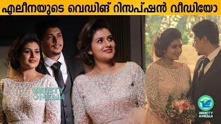 Alina Padikkal Wedding Reception Video  Aleena Rohith Marriage Reception Video  Variety media