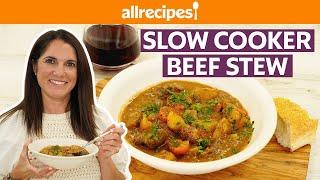 How to Make Slow Cooker Beef Stew  Get Cookin  Allrecipes