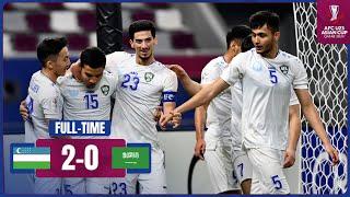 #AFCU23  Q-Final  Uzbekistan 2 - 0 Saudi Arabia