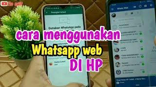 cara pakai whatsapp web di androidwhatsapp web on android