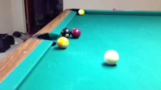 9 Ball Power Follow Trick Shot