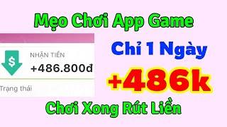 Kiếm Tiền Online Mẹo Chơi Game +486000Đ Sau 1 Ngày Rút Luôn MOMO Cho Học Sinh