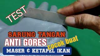 TEST ‼️ SARUNG TANGAN ANTI GORES