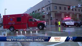 OSHI investigation downtown Omaha sewer rescue