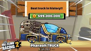 Hill Climb Racing 2 - New PHARAOH Truck Gameplay
