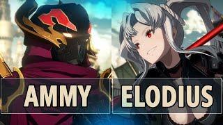 GBVSRAmmy Siegfried Vs GRP  Elodius Zeta  High Level Gameplay.