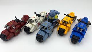 LEGO Warhammer 40k  Space Marines  Ultramarines Outriders Unofficial Minifiguresレゴ 레고