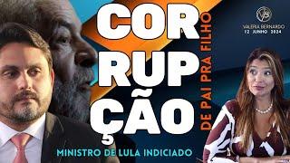 URGENTE - Ministro de Lule Indiciado Por Corrupção - A culpa não é de painho diz a mídia.