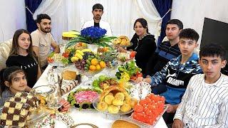 Full Movie All 25 Guests from the Village Cook Azerbaijani food