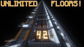 The Best Multifloor Elevator In Minecraft