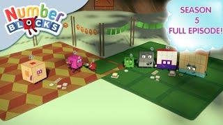 @Numberblocks- Club Picnic   Shapes  Season 5 Full Episode 18  Learn to Count