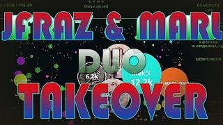 Agar.io - OGARIO - JFRAZ & Marl and Woolfy - TAKEOVER #2