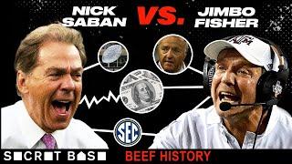 Nick Saban and Jimbo Fishers beef was the nastiest weve ever seen from college football coaches