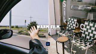 Warm Film - Lightroom Mobile Presets  Film Preset  Analog Filter  Aesthetic Preset