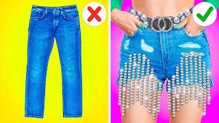 UPGRADE YOUR OLD CLOTHES  Creative and Cool Ideas Transforming Wardrobe by 123 GO CHALLENGE