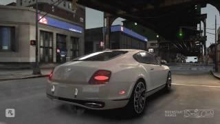 Bentley Continental SS Gta IV car + Reality IV  mod Extreme graphics