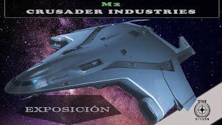 Star Citizen  Exposición de nave Hercules M2 - Crusader Industries