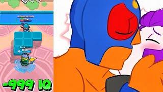 -999 IQ BRAWL STARS FUNNY MOMENT