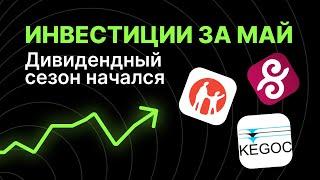 Как я инвестирую каждый месяц  Результаты в Мае