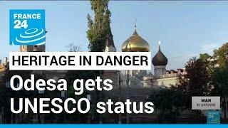 UNESCO grants Odesas historic centre World Heritage in Danger status • FRANCE 24 English