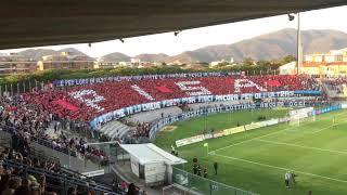 5 minuti di super coreografia Pisa - Pisa-Triestina 05.06.2019 Andata Fiale Playoff Legapro