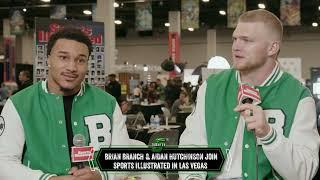 Brian Branch & Aidan Hutchinson  Super Bowl LVIII Interviews  Sports Illustrated