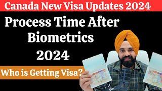 Canada Visa Updates And New Process Time After Biometrics in 2024