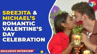 Sreejita De celebrates ROMANTIC Valentine’s Day with husband Michael & shares a special KISS