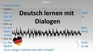 Dialoge A2 - B1. Deutsch lernen durch Hören  4 